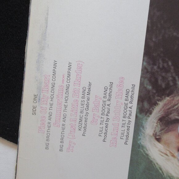 Janis Joplin's Greatest Hits, Vintage, Vinyl, Album, Music, 70s, VG+ - Picture 10 of 11